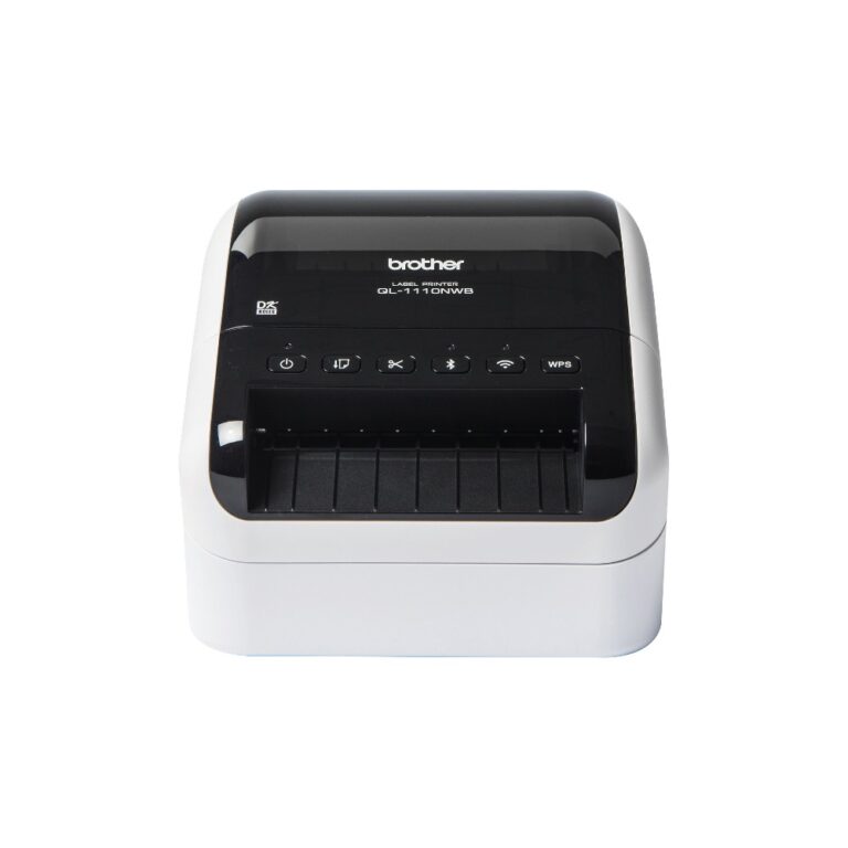 Brother QL-1110NWB Label Printer Direct Thermal 300x300 DPI 110mm/s Wired & Wireless DK Wi-Fi Bluetooth Black/White
