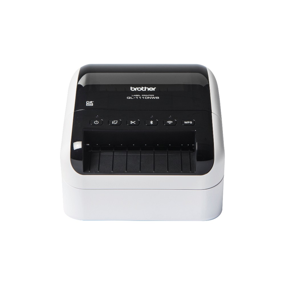 Brother QL-1110NWB Label Printer Direct Thermal 300x300 DPI 110mm/s Wired & Wireless DK Wi-Fi Bluetooth Black/White Brother QL-1110NWB Label Printer Direct Thermal 300x300 DPI 110mm/s Wired & Wireless DK Wi-Fi Bluetooth Black/White