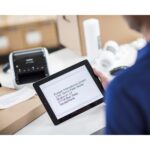 Brother QL-1110NWB Label Printer Direct Thermal 300x300 DPI 110mm/s Wired & Wireless DK Wi-Fi Bluetooth Black/White