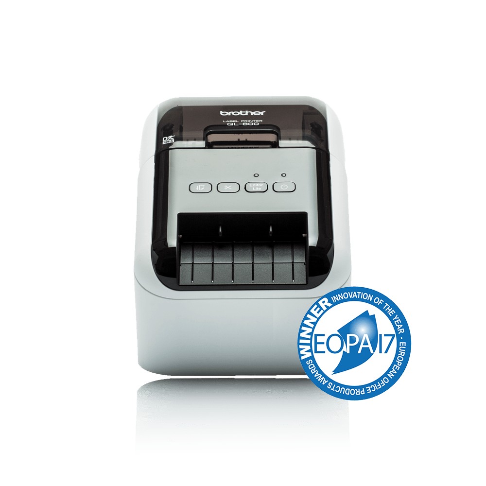 Brother QL-800 Label Printer Direct Thermal Colour 300x600 DPI 148 mm/sec Wired Black/Grey Brother QL-800 Label Printer Direct Thermal Colour 300x600 DPI 148 mm/sec Wired Black/Grey