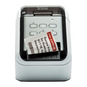 Brother QL-810WC Direct Thermal Colour Label Printer Wi-Fi USB 176mm/s Black/White