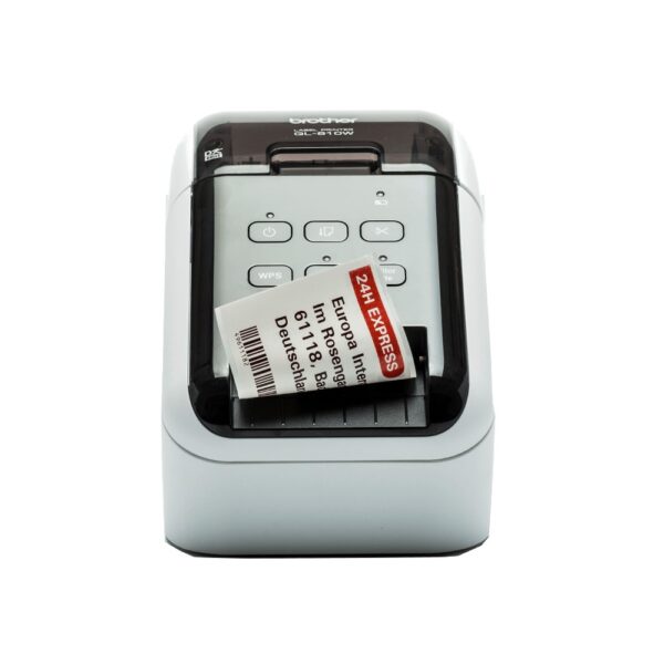 Brother QL-810WC Direct Thermal Colour Label Printer Wi-Fi USB 176mm/s Black/White