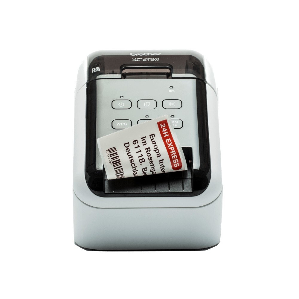 Brother QL-810WC Direct Thermal Colour Label Printer Wi-Fi USB 176mm/s Black/White Brother QL-810WC Direct Thermal Colour Label Printer Wi-Fi USB 176mm/s Black/White