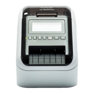 Brother QL-820NWBC Direct Thermal Label Printer, Colour, 300x600 DPI, 176 mm/sec, Wired & Wireless, Black, White