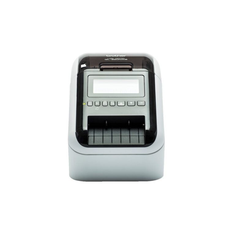 Brother QL-820NWBC Direct Thermal Label Printer, Colour, 300x600 DPI, 176 mm/sec, Wired & Wireless, Black, White