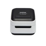 Brother VC-500W ZINK Colour Label Printer Wi-Fi USB Black White