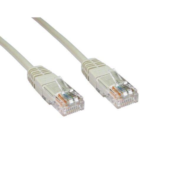 Cables Direct 0.25m Cat6 U/UTP (UTP) Male RJ-45 to Male RJ-45 Networking Cable Grey