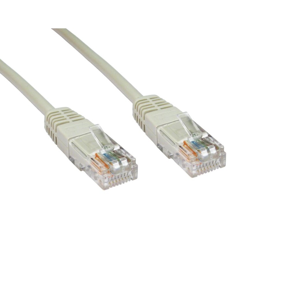 Cables Direct 0.25m Cat6 U/UTP (UTP) Male RJ-45 to Male RJ-45 Networking Cable Grey Cables Direct 0.25m Cat6 U/UTP (UTP) Male RJ-45 to Male RJ-45 Networking Cable Grey