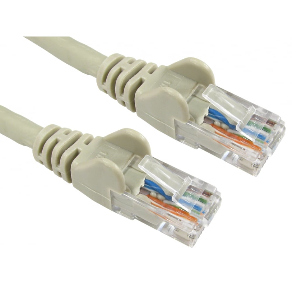 Cables Direct 1.5m CAT6 LSZH Grey RJ-45 to RJ-45 Gigabit Networking Cable Cables Direct 1.5m CAT6 LSZH Grey RJ-45 to RJ-45 Gigabit Networking Cable