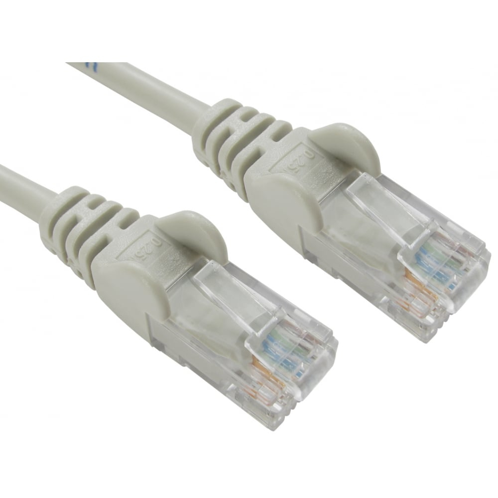Cables Direct 20m RJ-45 to RJ-45 CAT5e CCA 10/100 Network Cable Grey Cables Direct 20m RJ-45 to RJ-45 CAT5e CCA 10/100 Network Cable Grey