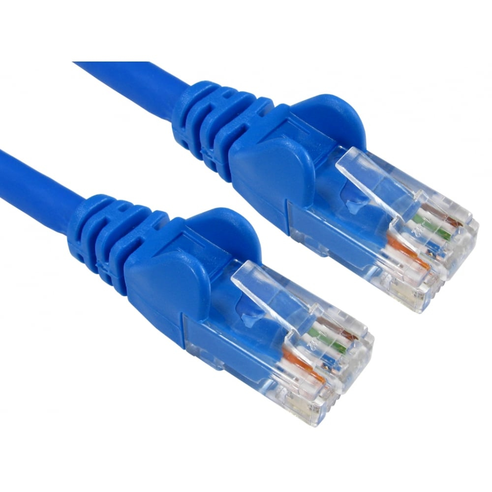 Cables Direct 2m Economy Gigabit RJ-45 to RJ-45 Networking Cable - Blue Cables Direct 2m Economy Gigabit RJ-45 to RJ-45 Networking Cable - Blue