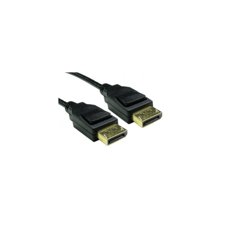 Cables Direct CDLDP8K DisplayPort 1.4 Cable 2m Male to Male 8K 60Hz Black