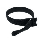 Cables Direct CT-VEL300 Hook & Loop Cable Tie 300mm Black