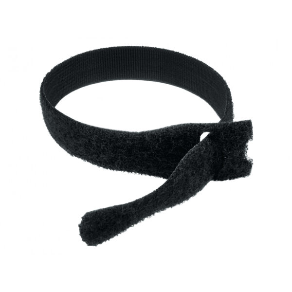 Cables Direct CT-VEL300 Hook & Loop Cable Tie 300mm Black