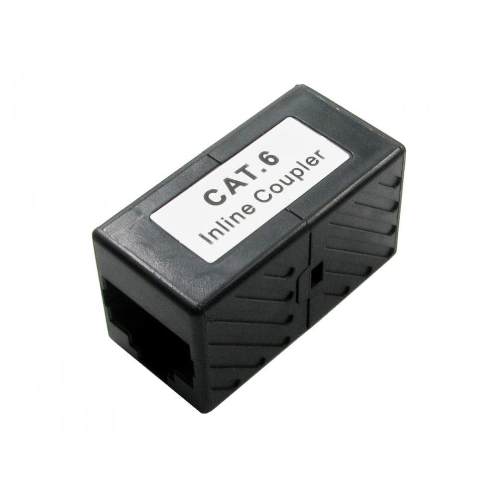 Cables Direct UT-899250CT6 RJ45 Cat6 Female to Female Ethernet Cable Gender Changer Black Cables Direct UT-899250CT6 RJ45 Cat6 Female to Female Ethernet Cable Gender Changer Black