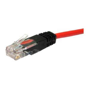 Cables Direct XXURT-610R Cat5e UTP Networking Cable 10m RJ-45 to RJ-45 Red