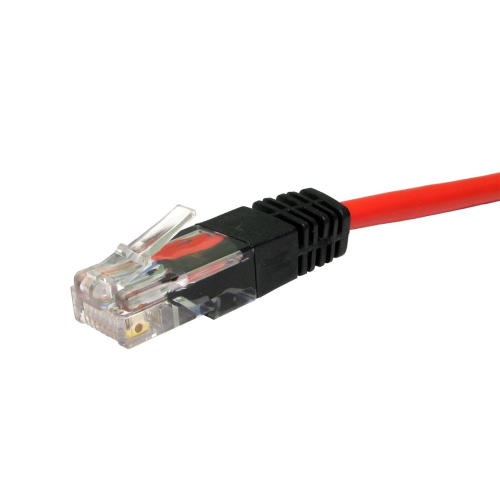 Cables Direct XXURT-610R Cat5e UTP Networking Cable 10m RJ-45 to RJ-45 Red Cables Direct XXURT-610R Cat5e UTP Networking Cable 10m RJ-45 to RJ-45 Red