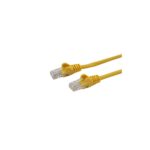 connektgear 1.5m CAT6 UTP Stranded LSZH Network Cable, RJ45 Male to Male, Yellow