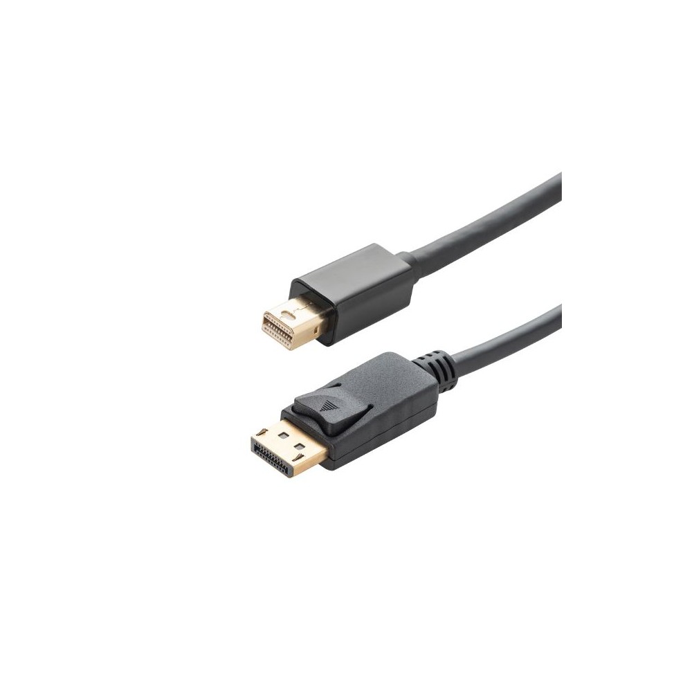 Connektgear 2m Mini DisplayPort to DisplayPort Cable, Male to Male, 4K @ 60Hz, Black Connektgear 2m Mini DisplayPort to DisplayPort Cable, Male to Male, 4K @ 60Hz, Black