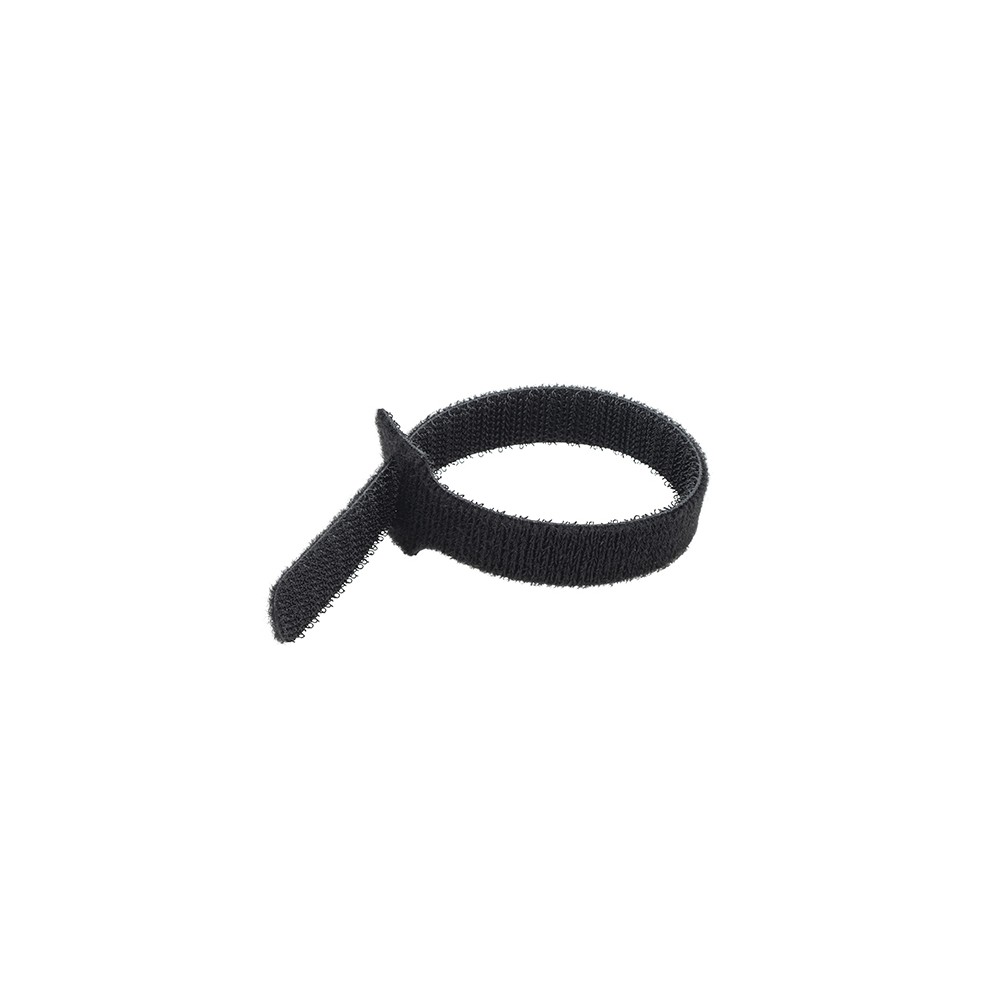 Connektgear Hook and Loop Cable Ties 200mm x 12mm - Black, Pack of 10 Connektgear Hook and Loop Cable Ties 200mm x 12mm - Black, Pack of 10