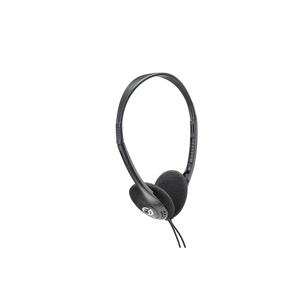 Connektgear HP503 Basic Stereo PC Headset with In-Line Microphone, Volume Control, 3.5mm, Black Connektgear HP503 Basic Stereo PC Headset with In-Line Microphone, Volume Control, 3.5mm, Black