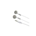 Connektgear HP521 Wired In-Ear Earbuds with 3.5mm Connector, 1.2m Cable - White