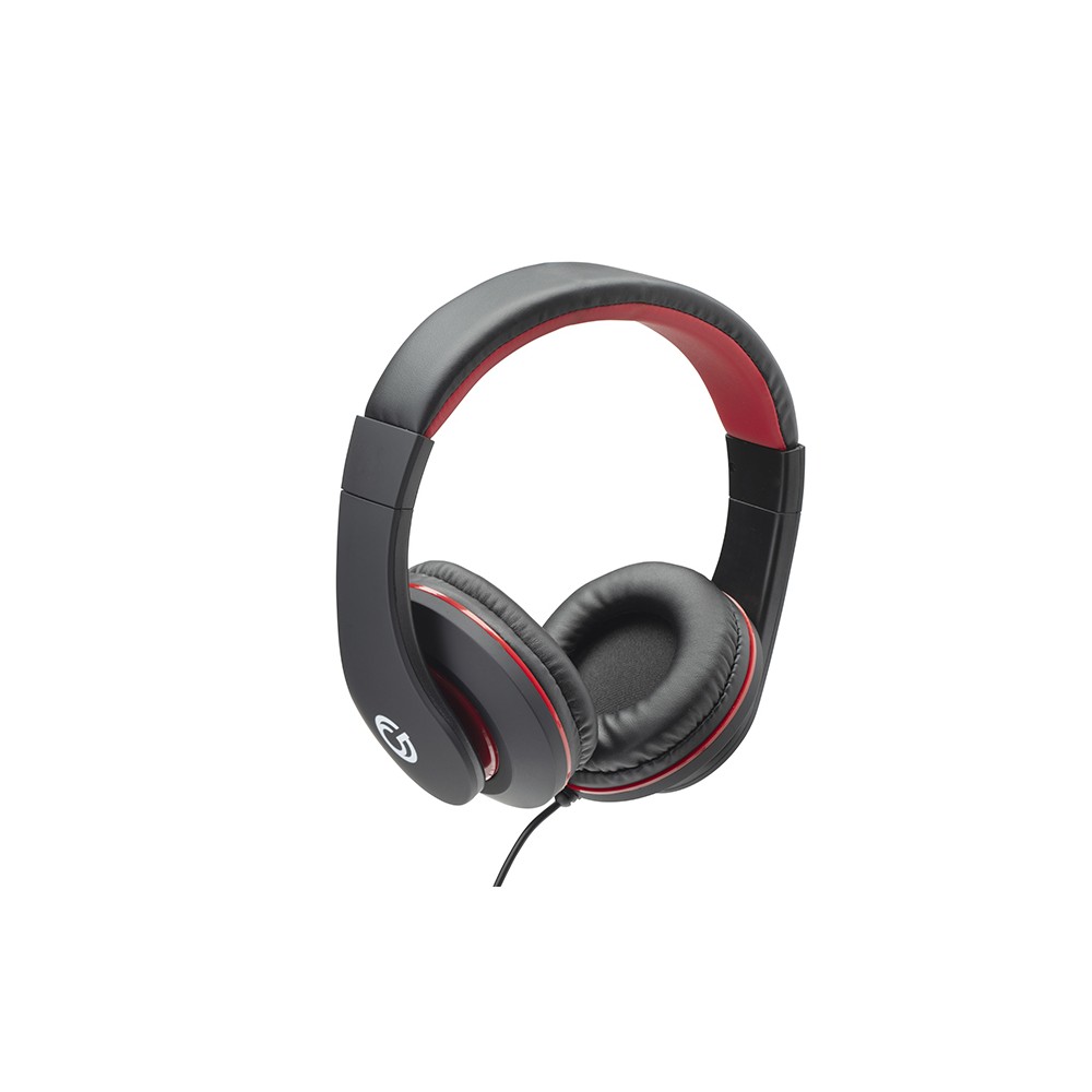 Connektgear HP531 Stereo Wired Headset with In-Line Microphone, 3.5mm, Black/Red Connektgear HP531 Stereo Wired Headset with In-Line Microphone, 3.5mm, Black/Red