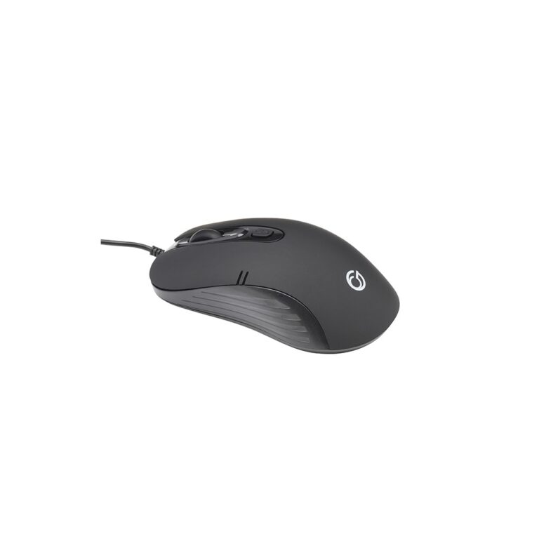 Connektgear MO543 USB Full-Size Ambidextrous Optical Mouse 1600 DPI 4 Button Black
