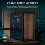 Corsair 4000D WOOD RS Midi Tower Black