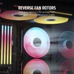 Corsair iCUE LINK LX120-R RGB 12cm Case Fan - Black