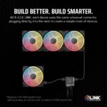Corsair iCUE LINK LX120-R RGB 12cm Case Fan - Black