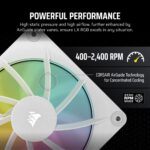 Corsair iCUE LINK LX120 RGB 12cm White Case Fan