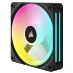 Corsair iCUE LINK QX120 RGB Computer Case Fan 12 cm PWM Magnetic Levitation Black, White