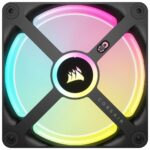 Corsair iCUE LINK QX120 RGB Computer Case Fan 12 cm PWM Magnetic Levitation Black, White