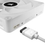 Corsair iCUE LINK QX120 RGB Computer Case Fan 12 cm White 3 Pack