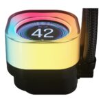 Corsair iCUE LINK TITAN 240 RX LCD Liquid CPU Cooler 240mm IPS Display LGA 1851/1700 AM5/AM4 Black