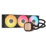 Corsair iCUE LINK TITAN 360 RX LCD 3x 12cm Fan Air CPU Cooler for LGA 1851/1700/AM4/AM5 - Black
