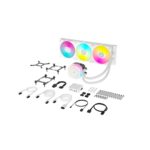 Corsair iCUE LINK TITAN 360 RX RGB All-in-One Liquid CPU Cooler LGA 1700/1851/AM4/AM5 White