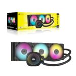 Corsair iCUE LINK TITAN RX RGB All-in-one Liquid CPU Cooler, 3x 12cm Fans, Black