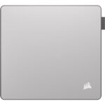 Corsair MM PRO Control Cloth Mouse Pad, Medium, Grey, Gaming, Stitched Edges, Washable