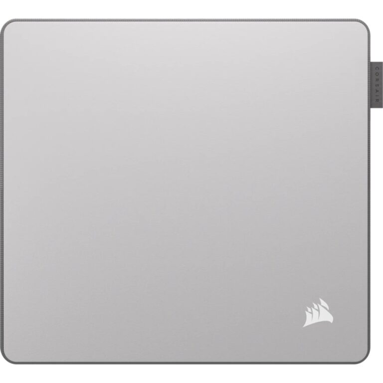Corsair MM PRO Control Cloth Mouse Pad, Medium, Grey, Gaming, Stitched Edges, Washable