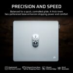 Corsair MM PRO Control Large Esports-Tuned Cloth Mouse Pad - Grey, Washable, Anti-Fray Stitched Edges