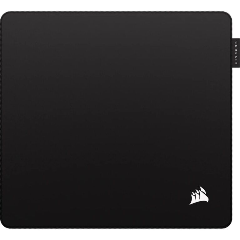Corsair MM PRO Control Medium Esports-Tuned Cloth Gaming Mouse Pad, Black, Polyurethane, 4mm Thick, Washable
