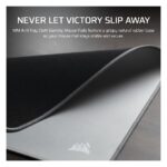 Corsair MM200 Cloth XL Gaming Mouse Pad, 930x300x2mm, Non-slip Rubber Base, Grey