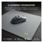 Corsair MM3XL Grey Gaming Mouse Pad, XXXL Cloth, 1220 x 590mm, Non-Slip Base
