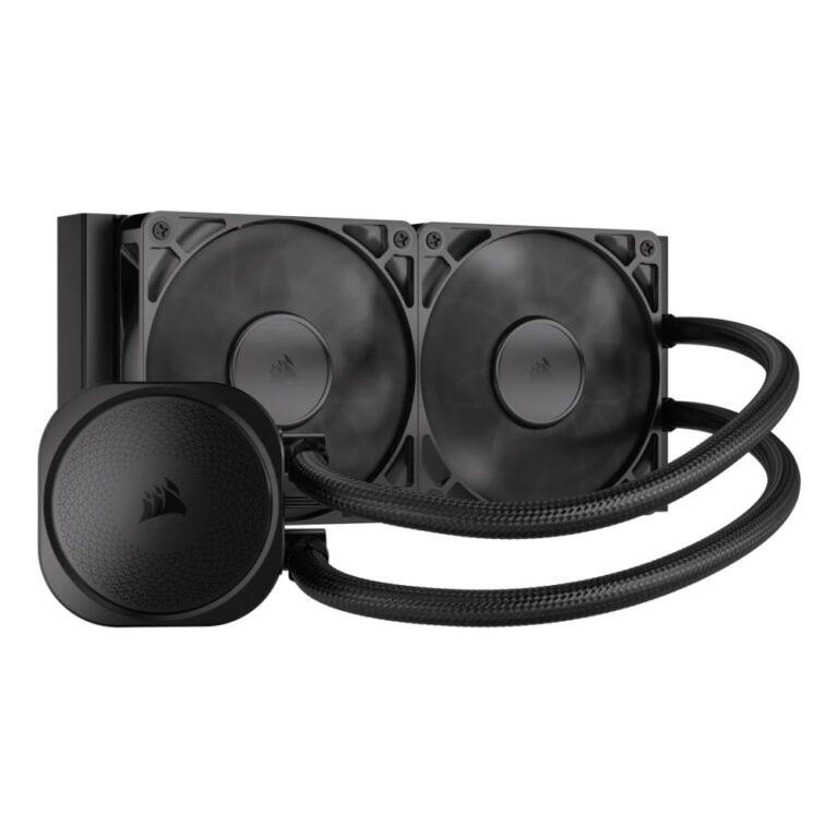Corsair NAUTILUS 240 RS All-in-one Liquid CPU Cooler for LGA 1700/AM4/AM5, 2100 RPM, Black