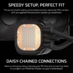 Corsair NAUTILUS 240 RS All-in-one Liquid CPU Cooler for LGA 1700/AM4/AM5, 2100 RPM, Black