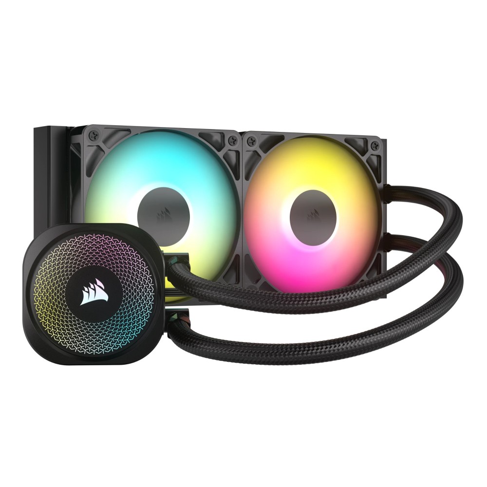 Corsair Nautilus 240 RS ARGB All-in-One Liquid CPU Cooler Black for AM4/AM5/LGA 1700
