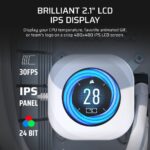 Corsair Nautilus 240 RS LCD 240mm All-in-One Liquid Cooler for LGA 1700/1851/AM4/AM5 - White