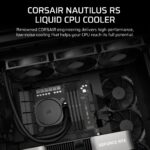 Corsair Nautilus 360 RS All-in-one Liquid Cooler for AM4/AM5/LGA1700, 3x RS120 Fans, Black